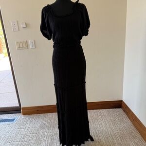 Willow and Root Gauze Maxi Dress